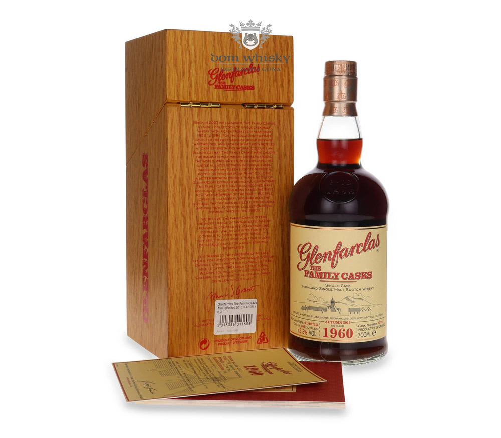 Glenfarclas The Family Casks 1960 (Bottled 2013) / 42.3% / 0.7l