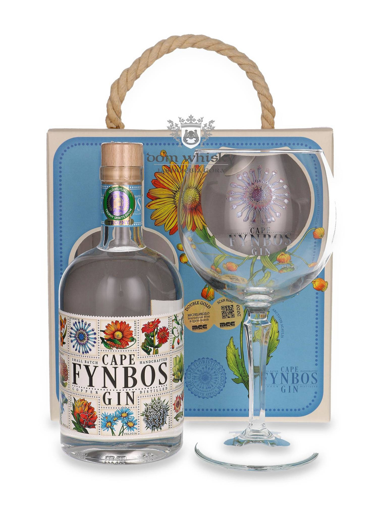 Cape Fynbos Gin (South Africa) + Copa Glass / 45% / 0.5l