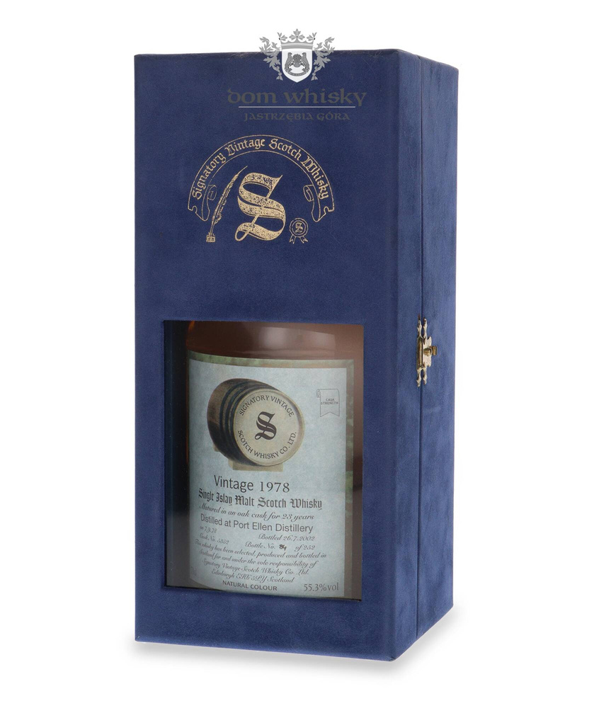 Port Ellen 23-letni (D.1978, B.2002) Signatory Vintage / 57,4%/ 0,7l
