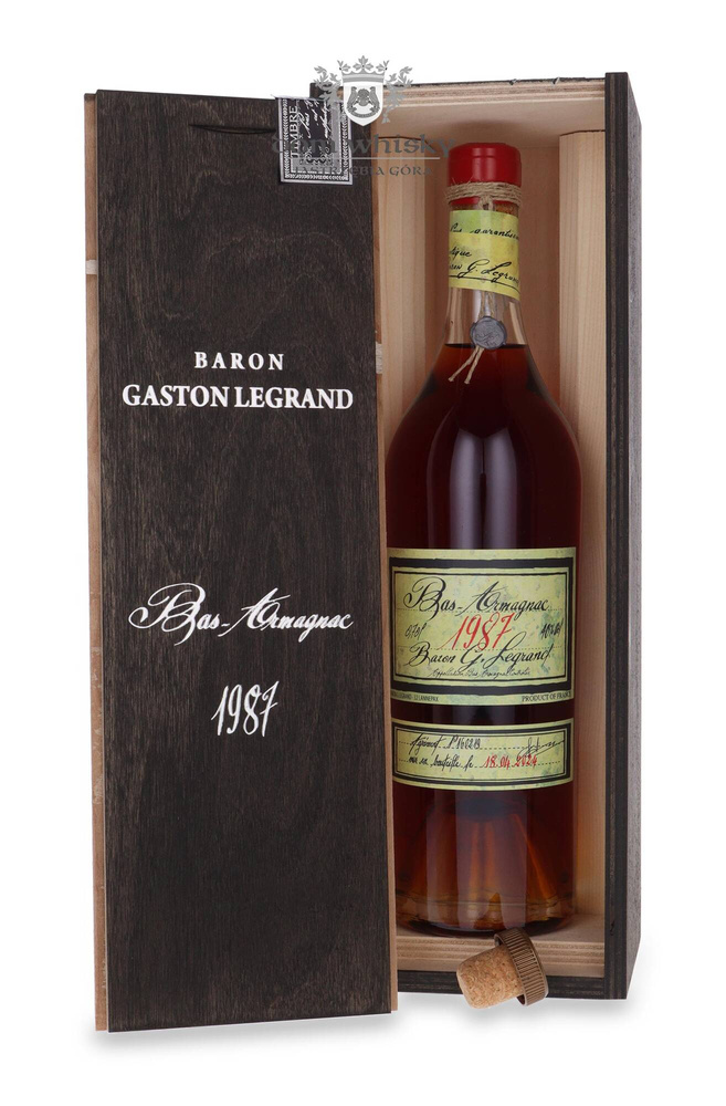 Armagnac Baron Gaston Legrand 1987 (Bottled 2024) / 40% / 0.7l