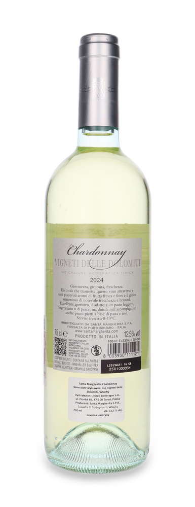 Santa Margherita Chardonnay 2024 / 12,5%/ 0,75l