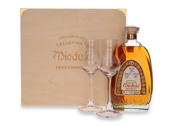 Presidential Miodula + 2 glasses / 40% / 0.5l