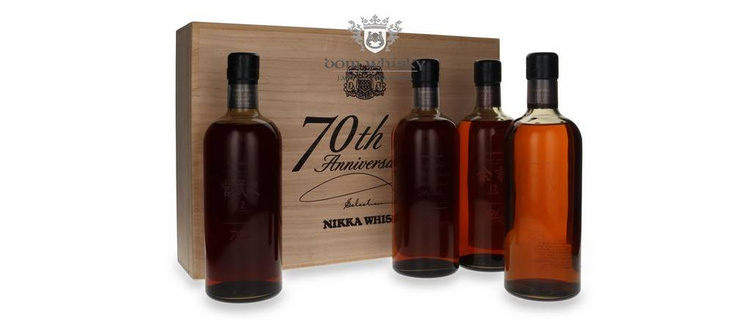 Nikka 70th Anniversary Selection Set / 58% / 4 x 0,7 l