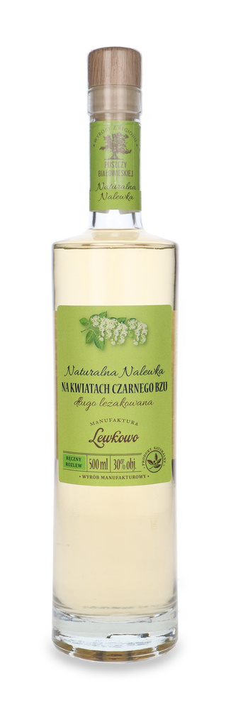 Naturalna Nalewka Na Kwiatach Czarnego Bzu / 30% / 0,5l