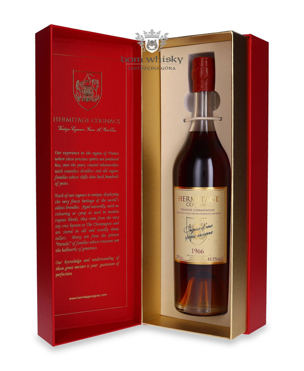 Cognac Hermitage 1966 Grande Champagne / 43,5% / 0,7l