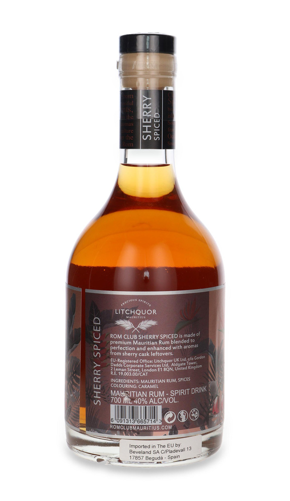 Mauritius Rom Club Sherry Spiced Rum / 40% / 0,7l