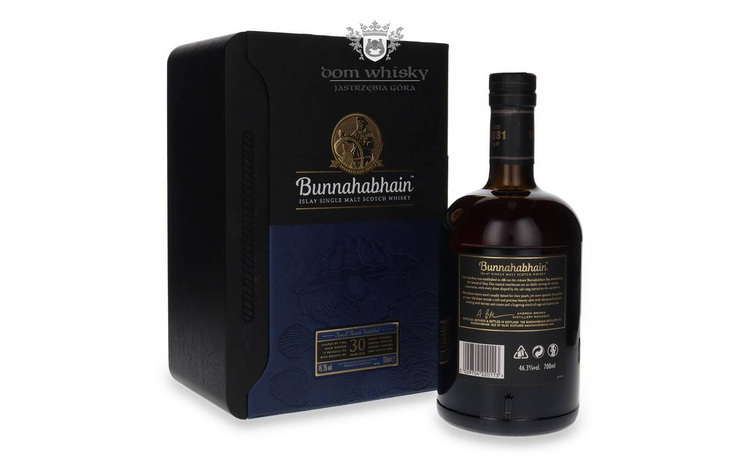 Bunnahabhain 30-letni Small Batch Distilled / 46,3%/ 0,7l		