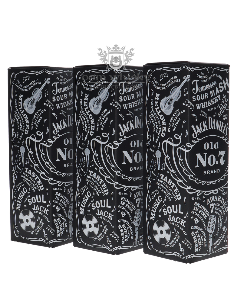 Jack Daniel's Paula Scher Limited Edition / Karton / 43% / 3 x 0,7l