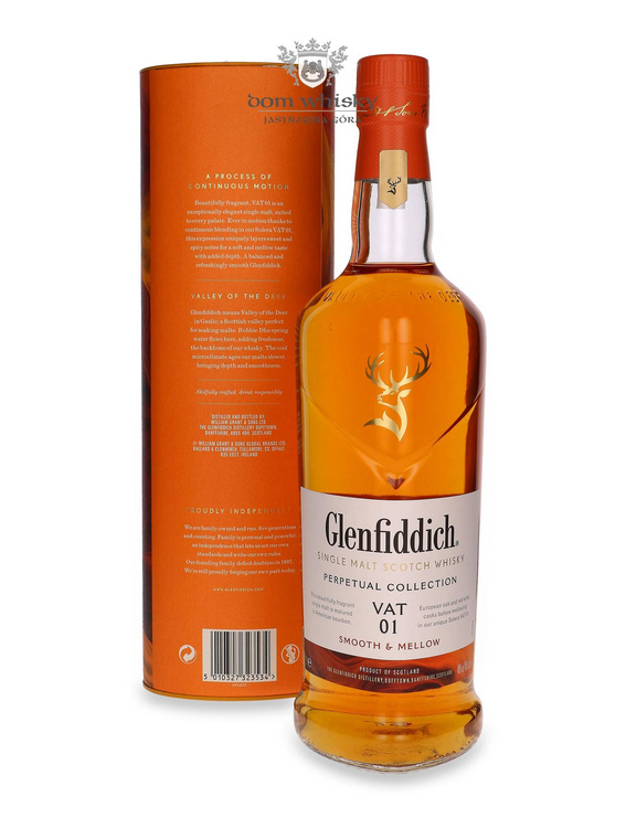 Glenfiddich Perpetual Collection VAT 01 Smooth and Mellow / 40%/ 1,0l	