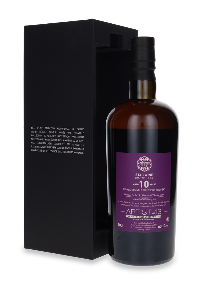 Stag Wine 10-letni (D.2013) Artist # 13 / 60,1%/ 0,7l