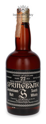 Springbank 22-letni Refill Sherry Wood Matured / 46%/ 0,75l