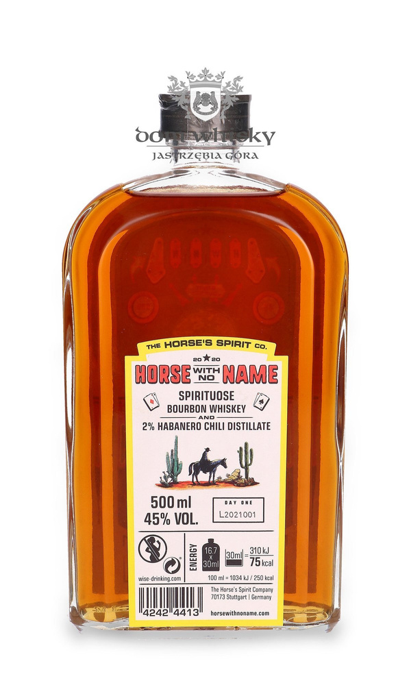 Horse With No Name, Bourbon Infused with Habanero / 45% / 0,5l	 