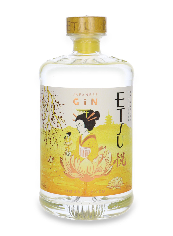 Etsu Handcrafted Double Yuzu Japanese Gin / 43%/ 0,7l