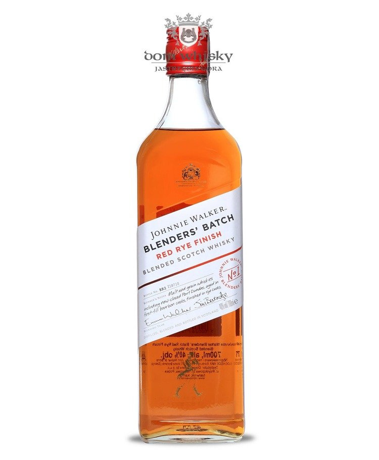 Johnnie Walker Blenders Batch Red Rye Finish / 40% / 0,7l