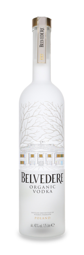 Belvedere Organic Illumination Vodka Bottle / 40% / 1.75l