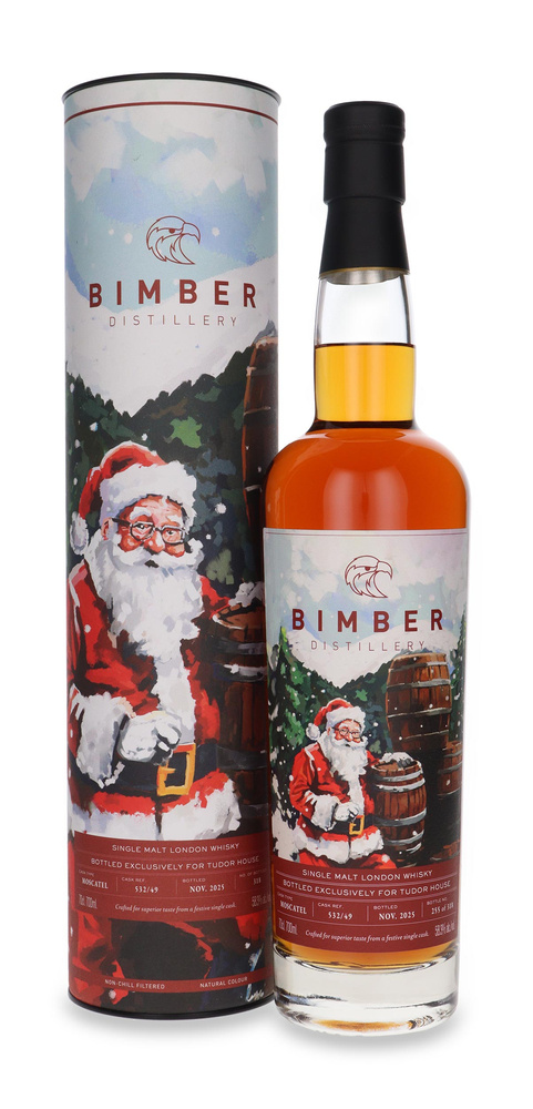 Bimber London Single Malt Moscatel Cask Christmas Edition / 58,3%/ 0,7l 