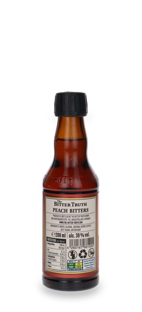 The Bitter Truth Cocktail Flavoring Peach Bitters / 39% / 0,2l