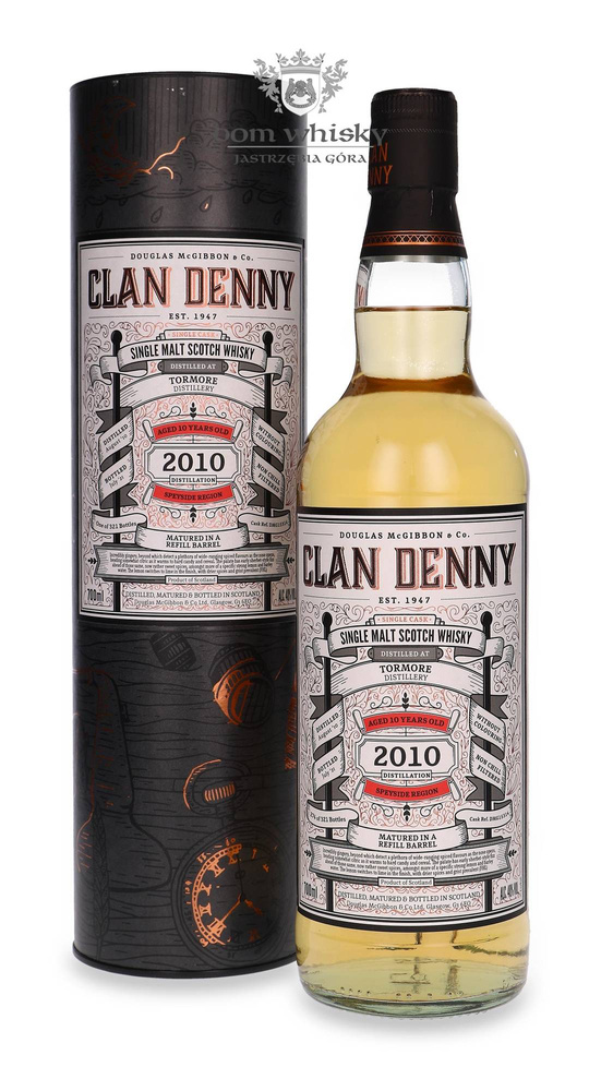 Tormore 10-letni (D.2010, B.2021) Clan Denny / 48%/ 0,7l