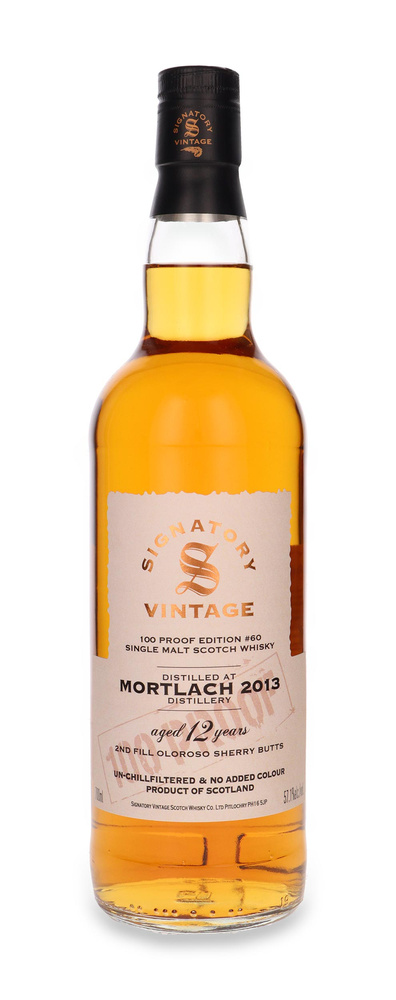 Mortlach 12-letni 100 PROOF Edition # 60 Signatory Vintage / 57,1% / 0,7l