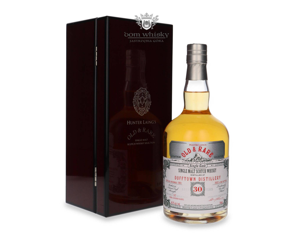 Dufftown 30-year-old (D.1991, B.2022) Hunter Laing's Old &amp; Rare / 46.7% / 0.7l