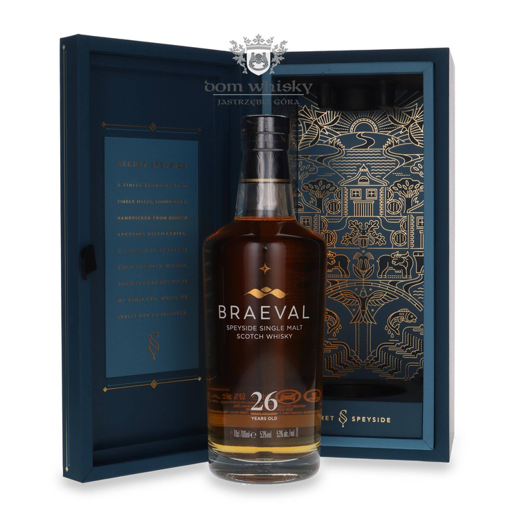 Braeval 26-letni Secret Speyside Collection / 53% 0,7l