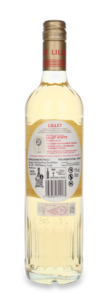 Lillet Blanc Aperitif / 17% / 0,75l