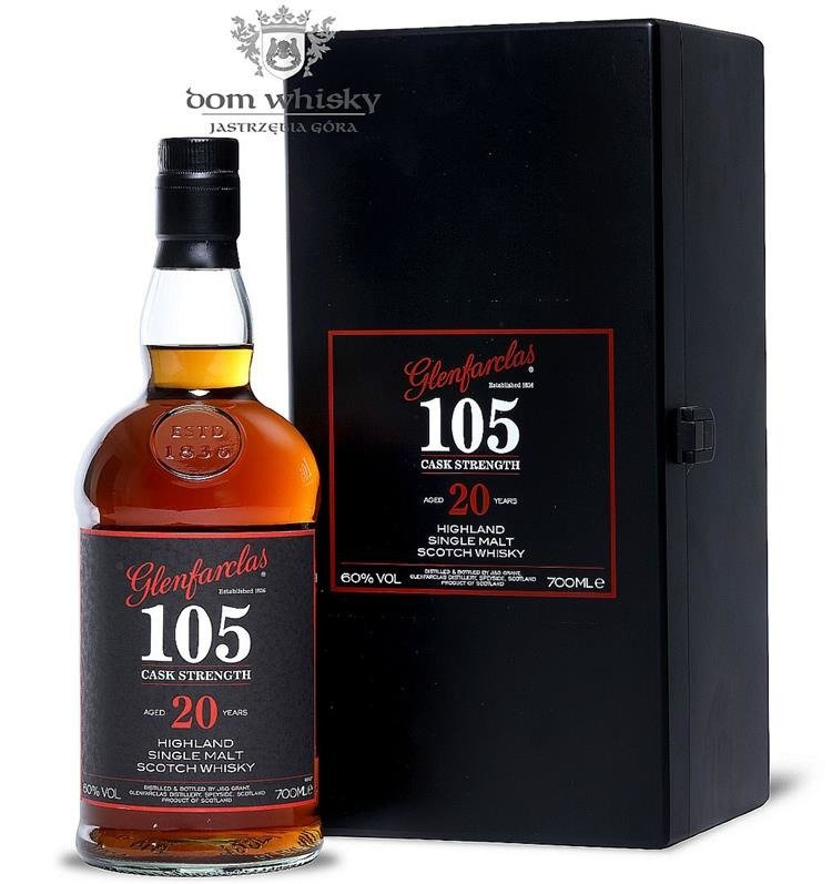 Glenfarclas 105 Cask Strength, 20-letnia / 60% / 0,7l