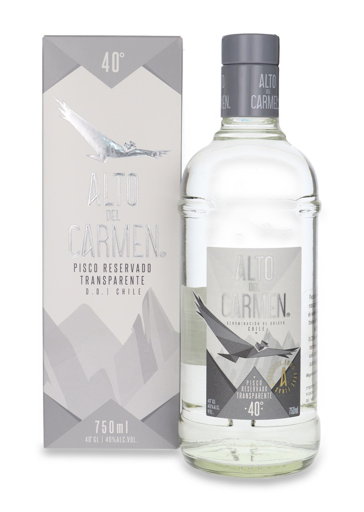 Pisco Alto del Carmen Reservado Transparente (Chile) / 40% / 0.75l
