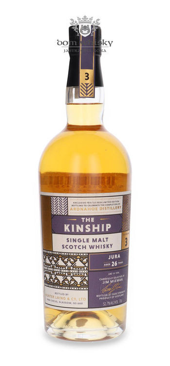 Jura 26-letnia The Kinship Hunter Laing / 52,7%/ 0,7l