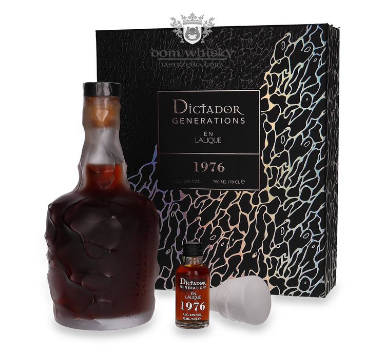 Dictador Generations En Lalique 1976 / 43% / 0,7l