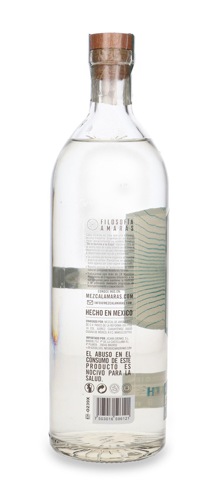 Mezcal Amores Cupreata Joven 100% Agave / 41% / 0,7l
