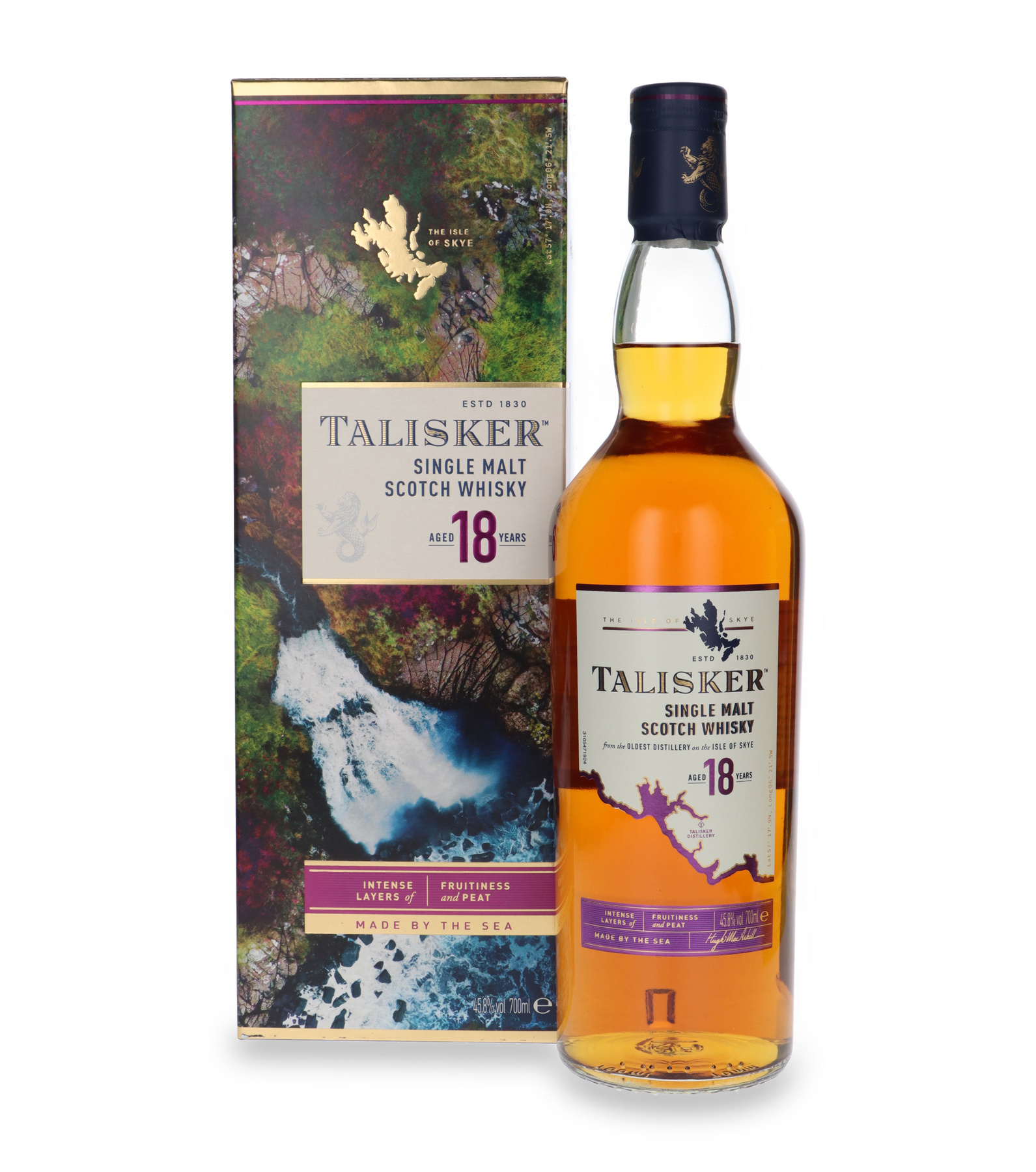 ウイスキー TALISKER SINGLE MALT SCOTCH WHISKY 2023 Talisker 18-letni (2023 Release) 45,8% 0,7l Single Malt