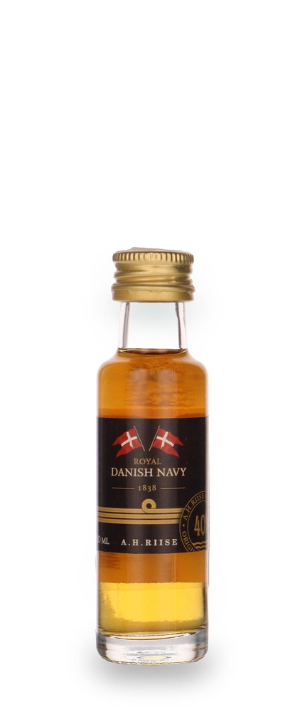 A.H. Riise Royal Danish Navy Rum /miniaturka/ 40%/ 0,02l