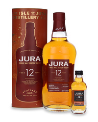 Jura 12-letnia / 40%/ 0,7l +(miniaturka Jura 18-letnia 0,05l)