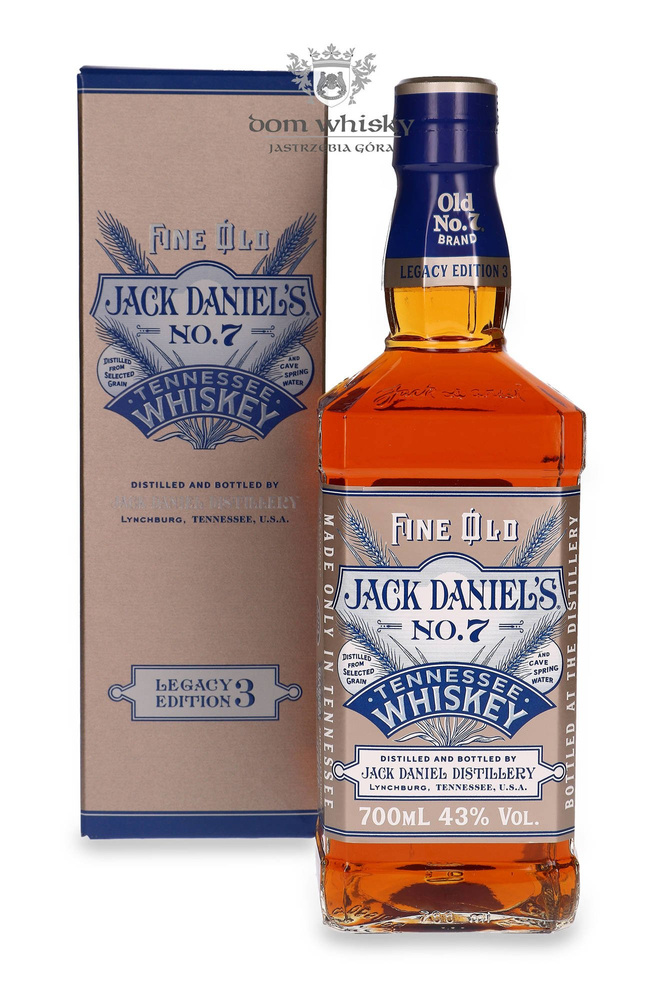 Jack Daniel's Legacy Edition 3 / carton / 43% / 0.7l