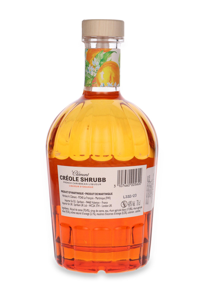 Clement Creole Shrubb Orange Liqueur / 40% /0,7l