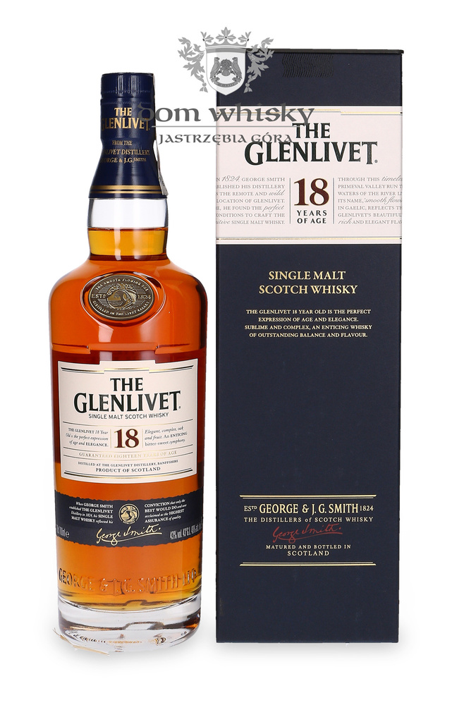 The Glenlivet 18-letni /bez opakowania / 43% / 0,7l