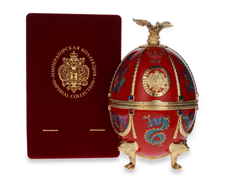 Wódka Imperial Collection Fabergé Red Dragon / 40% / 0,7l