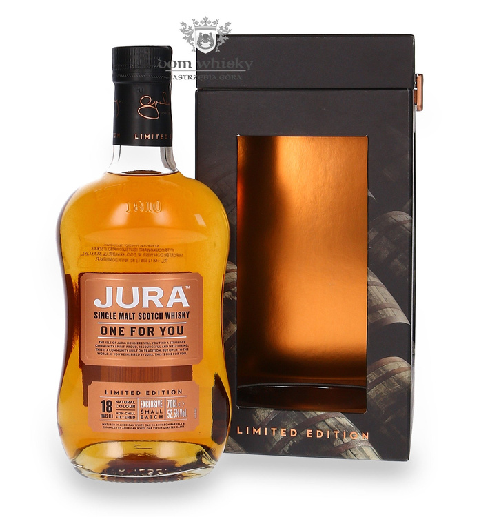 Jura One for You, 18-letnia Small Batch / 52,5% / 0,7l