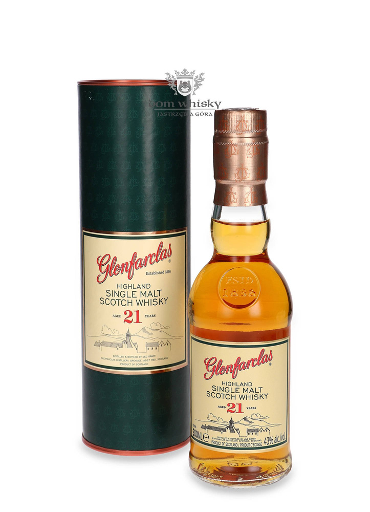 Glenfarclas 21-letni / 43% / 0,2l