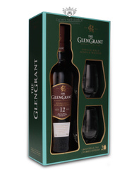 Glen Grant 12-year-old + 2 glasses / 43% / 0.7l