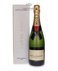 Szampan Moet & Chandon Imperial Brut "I Love You" / 12,5% / 0,75l