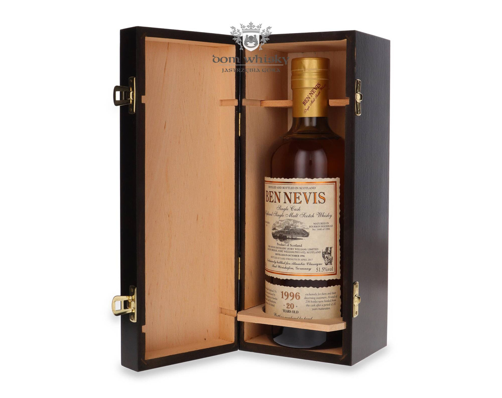 Ben Nevis 20 years old (D.1996, B.2017) Bourbon Cask # 1440 / 51.5% / 0.7l