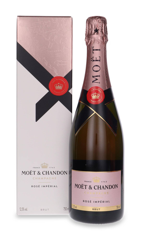 Moet &amp; Chandon Rose Imperial Champagne /Box/ 12.5% ​​/ 0.75l