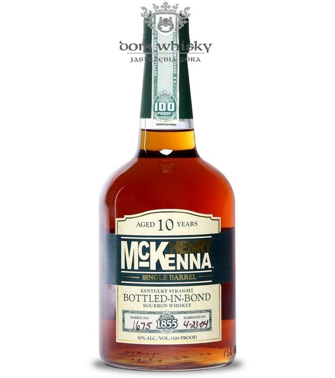 Henry McKenna 10-letni Single Barrel Bottled-in-Bond / 50%/ 0,75l