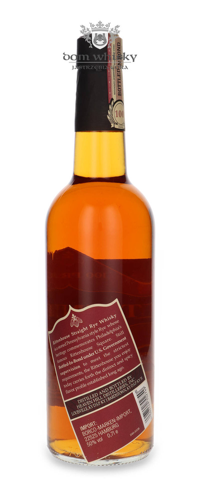 Rittenhouse Rye Bottled-in-Bond / 50% / 0,7l + szklanka