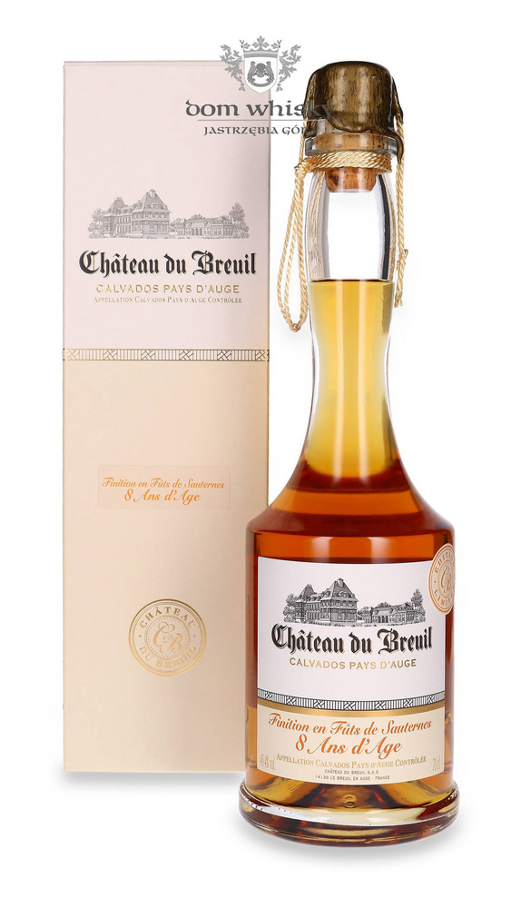 Calvados Chateau du Breuil Sauternes Cask Finish 8-letni /bez opakowania/ 43,4% / 0,7l