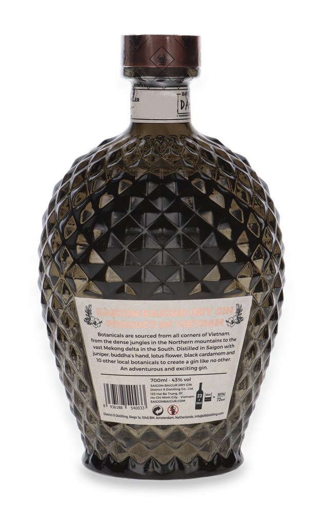 Saigon Baigur Premium Dry Gin (Vietnam) / 43% / 0,7l