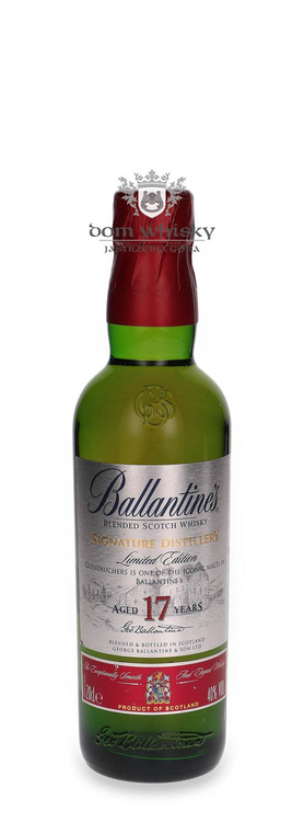 Ballantine’s 17-letni Signature Distillery Edition, Glentauchers / 40%/ 0,2l	