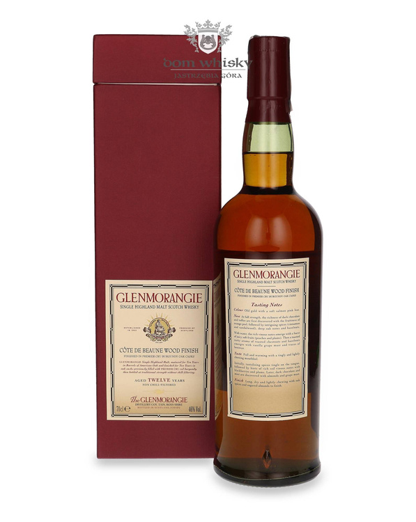 Glenmorangie 12-letni Côte De Beaune Wood Finish / 46% / 0,7l